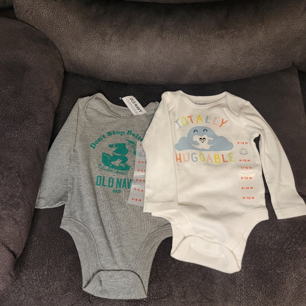 Old navy Boys mixed onsies